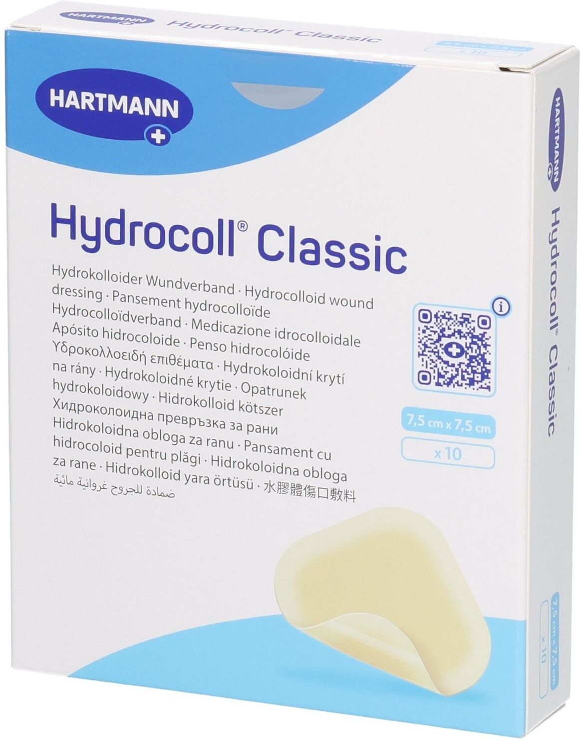 Hydrocoll Classic Wundverband 7,5x7,5 cm 10 St Verband