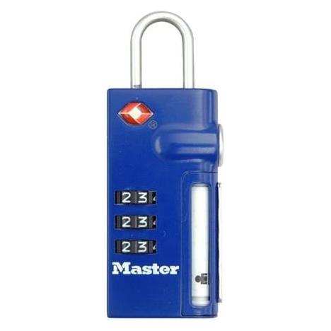 Master Lock Visací kombinační zámek TSA 4693EURDBLU (4693EURDBLU)