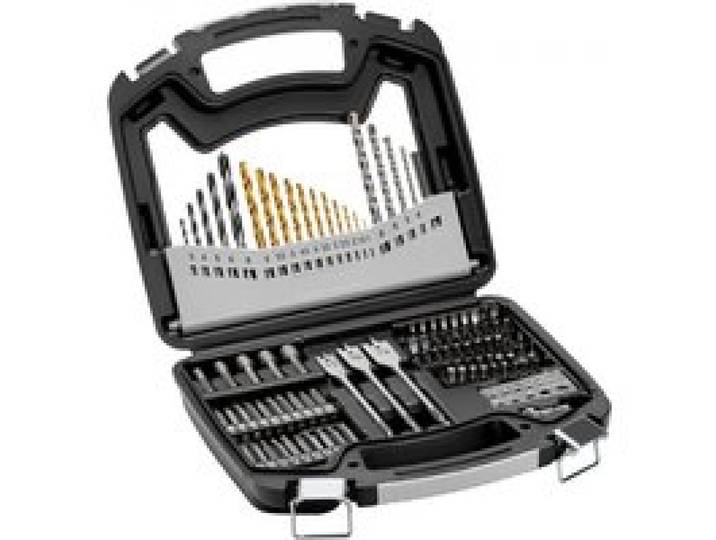 VEVOR Bohrerset 101-teilig, Bohrer- und Schrauberbit-Set, Schraubendreherbit-Set geeignet zum Bohren und Schrauben in Holz, Metall und Zement, Bohrer-Sets Kombi-Set sortiert in geordneter Tragkoffer