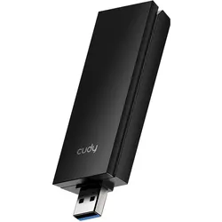 Cudy NET Z BE6500 Tir-Band Wi-Fi7 USB 3.0 Adapter (USB), Netzwerk Adapter, Schwarz