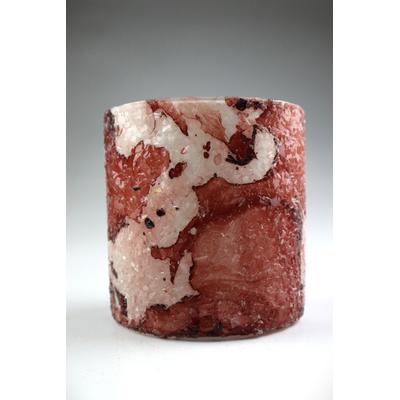 Windlicht AM DESIGN "aus Glas", rot, B:15cm H:15cm, Glas, Kerzenhalter, Windlicht, BxH: 15x15 cm
