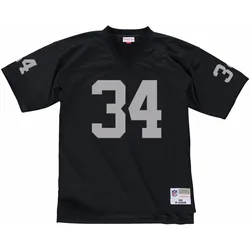 Mitchell & Ness, Herren, Sportshirt, NFL Legacy Jersey Los Angeles Raiders 1988 Bo Jackson (S), Schwarz, S