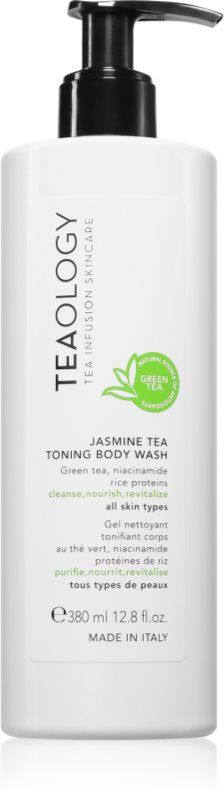Teaology Jasmine Tea Body Wash toning shower gel 380 ml