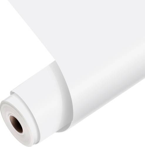 Loklik Mattes permanent klebendes Vinyl 33 x 305cm Folie Weiß