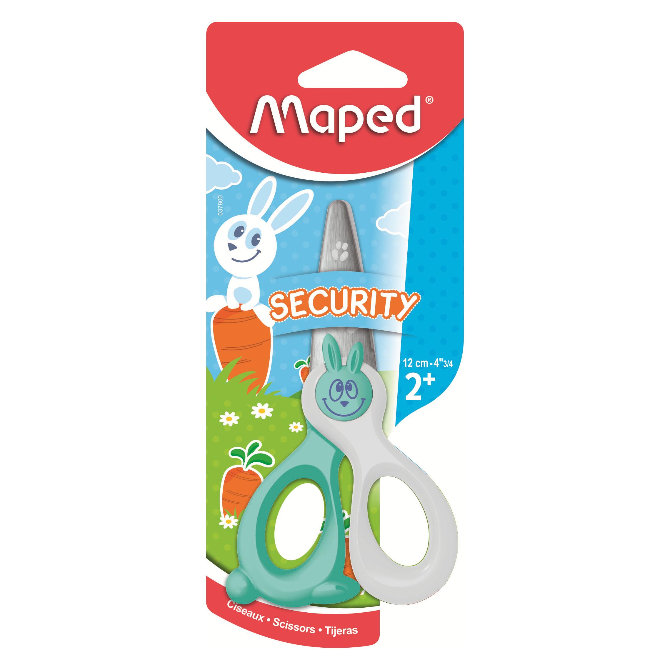 Maped 037800 Büro- & Bastelschere Kunst-& Handwerksscheren Gerader Schnitt Mehrfarbig (11.78 cm) (037800)