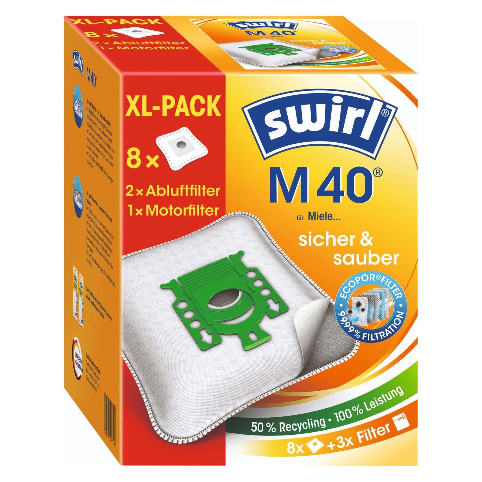 Swirl M 40 XL Vorteilspack EcoPor (8x) (227396)