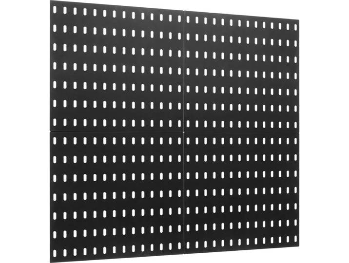 VEVOR 4x Gereedschap Muur Geperforeerde Muur Gereedschap Geperforeerde Muur Pegboard 28x28cm met Accessoires