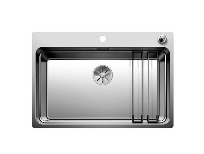 Blanco Spüle, Edelstahl, Metall, 74x19x50 cm, Küchen, Küchenausstattung, Küchenspülen, Edelstahlspüle