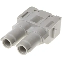 Harting 09140022741 Industriesteckverbinder Amphenol C146 Inhalt: 1 Stück, Elektronikkabel + Stecker, Grau