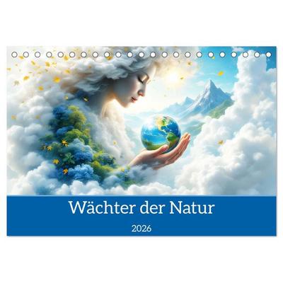 Wächter der Natur (Tischkalender 2026 DIN A5 quer), CALVENDO Monatskalender