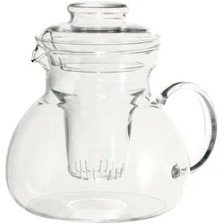 BOHEMIA CRISTAL Marta Glaskanne mit Glasfilter, Inhalt: 1,50 Liter