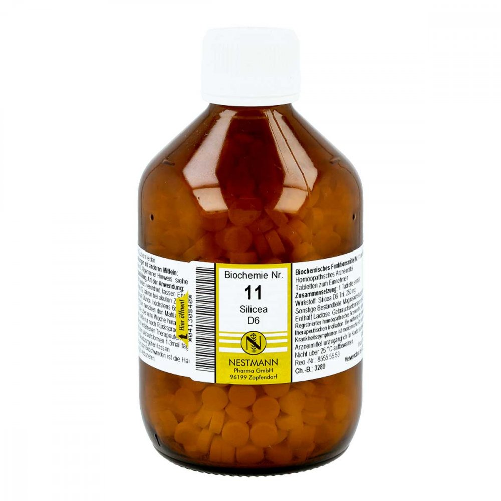 NESTMANN Pharma GmbH Biochemie 11 Silicea D6 Tabletten 04130840