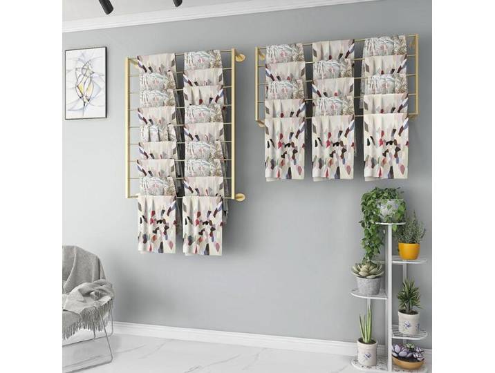Présentoir mural supérieur pour foulards et foulards en soie, présentoir mural pour châles et pantalons, porte-serviettes