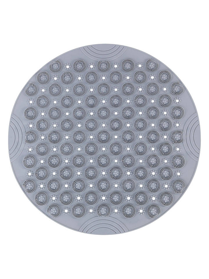 Wenko Duschmatte in Grau - Ø 55 cm - onesize