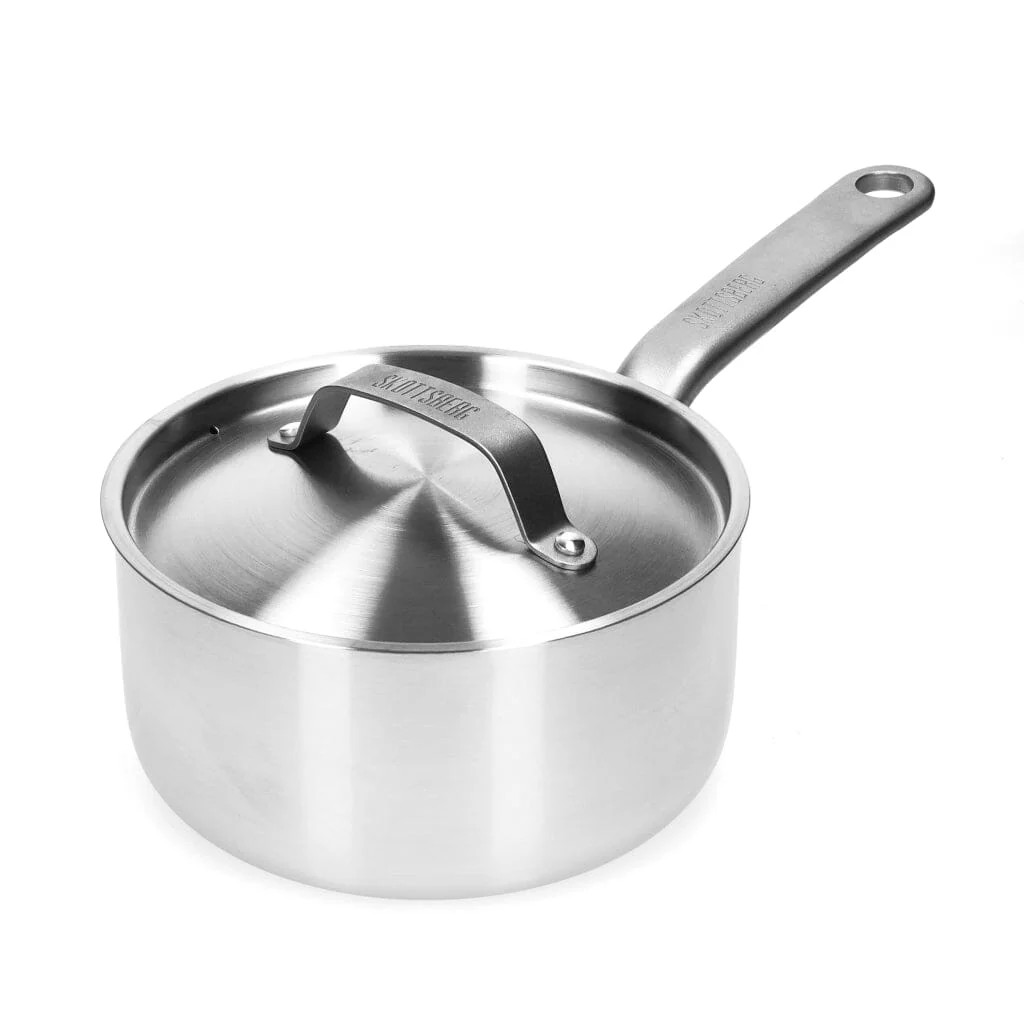 Skottsberg RVS Steelpan met deksel 18 cm