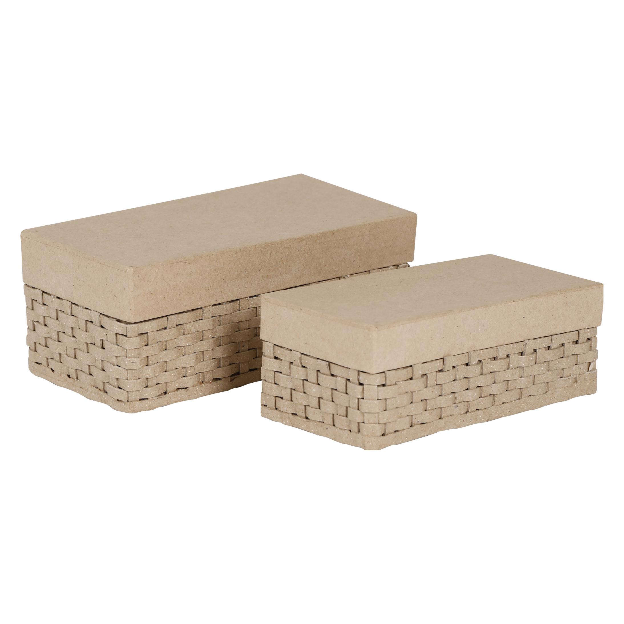 Décopatch Pappmaché geflochtene Boxen (BTS083C)