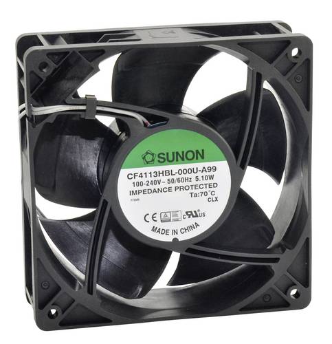 Sunon CF4113HBL-1000U-AB9 Axiallüfter 230 V/AC 185.14 m³/h (L x B x H) 38 x 120 x 120mm