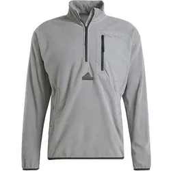 ADIDAS Herren Rolli City Escape Polar Fleece 1/2 Zip, Größe M in Grau Grau