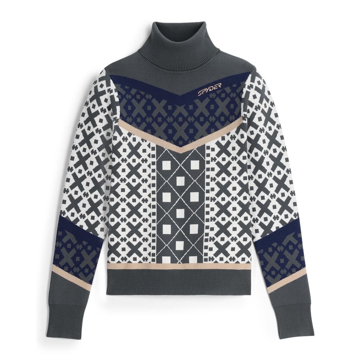 Spyder Stellar Ski Sweater slate blue (SLB) XL 38B073501-SLB-XL