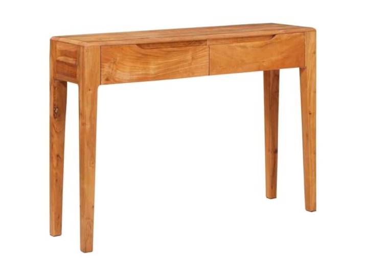 vidaXL Konsolentisch Braun 110 x 30 x 80 cm Massivholz Akazie