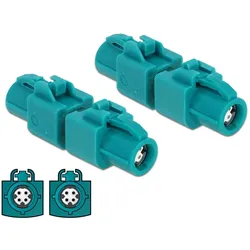 DELOCK Adapter HSD Z Buchse zu HSD Z Buchse