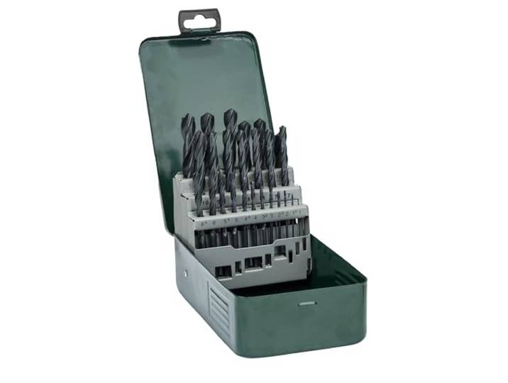 Bosch 2607019446 HSS-R Boorset, 25 stuks, zwart