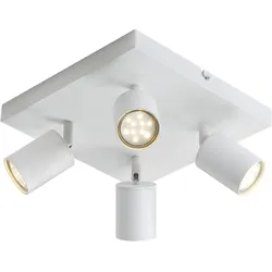 DECKENSTRAHLER Harold 4-flammig 25/25/14 cm