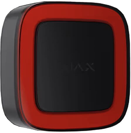 Ajax systems Ajax 155912.Indicatore remoto di allarme incendio indirizzabile wireless Nero