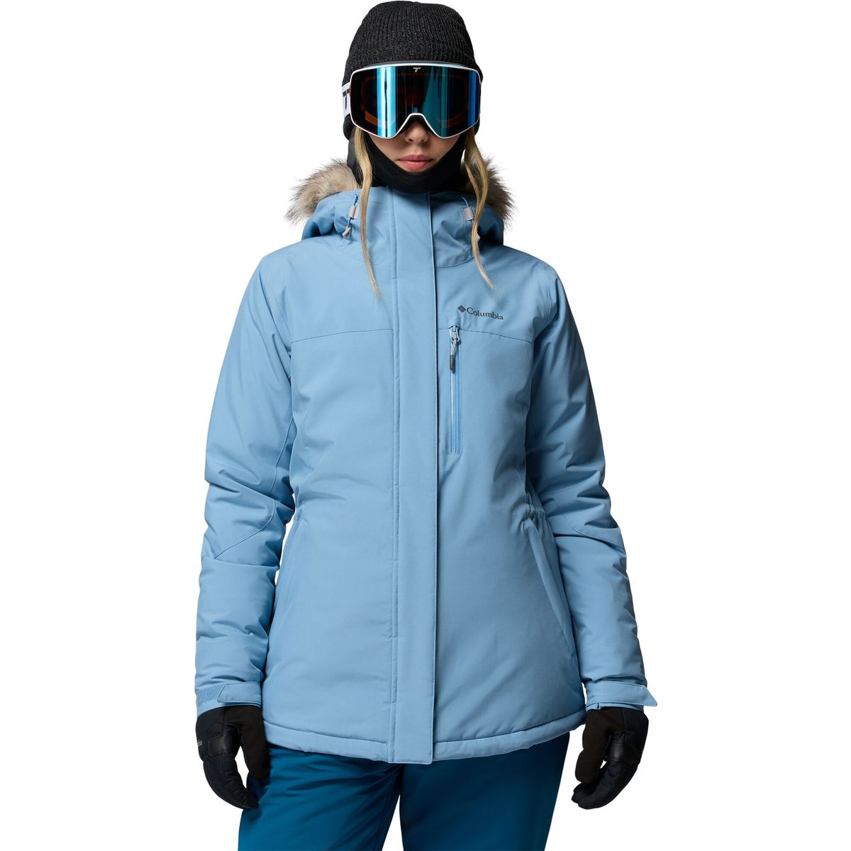 Columbia Women's Ava Alpine II Insulated Ski Jacket rainy day (447) S 208583-2085831-447-S