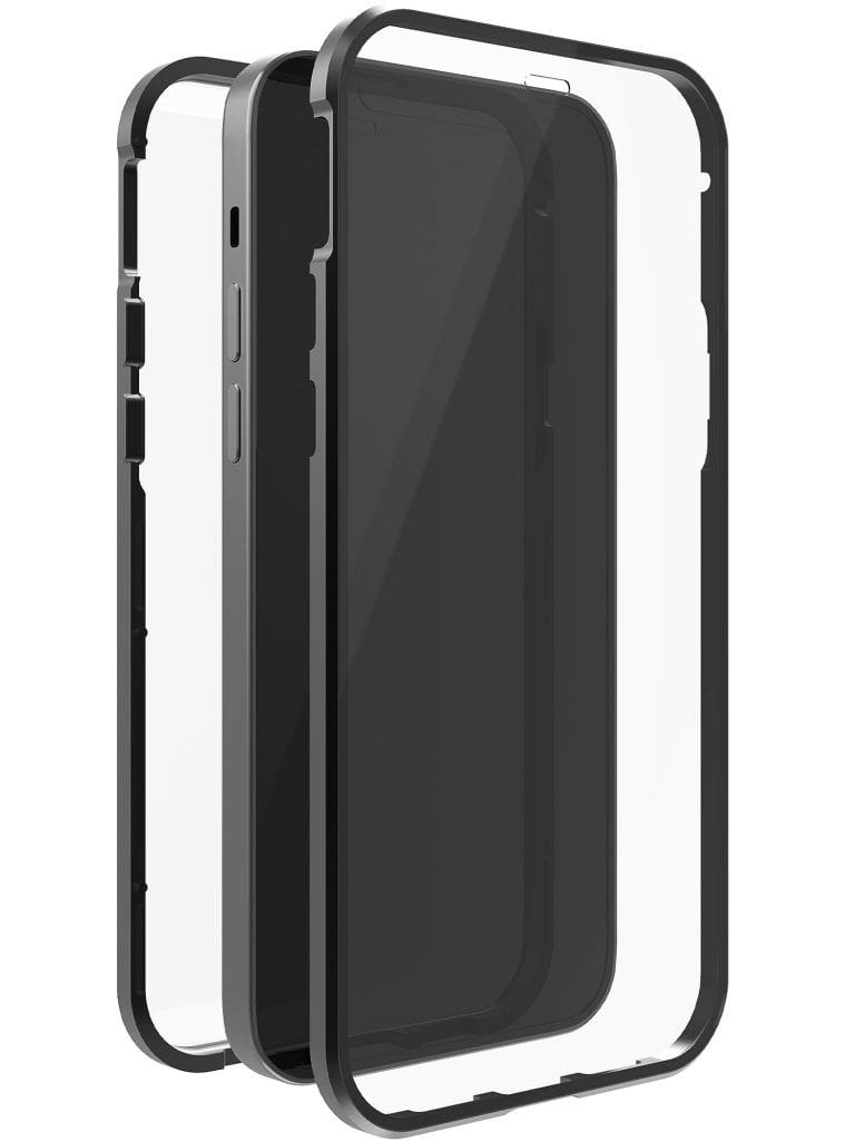 Hama Cover für iPhone 13 (Schwarz, Transparent) 217008 360 Grad Glass 00217008