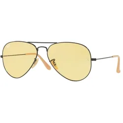 Ray-Ban 0RB3025 AVIATOR LARGE METAL 90664A Schwarz Gr. 58/14 (mit Sehstärke)
