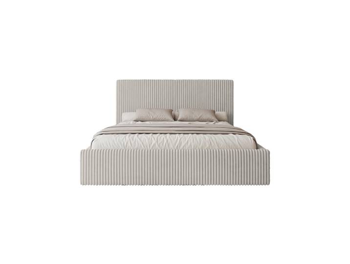 Fedve Polsterbett Fiugii 140x200 cm, Hellgrau, 140x200 cm, Schlafzimmer, Betten