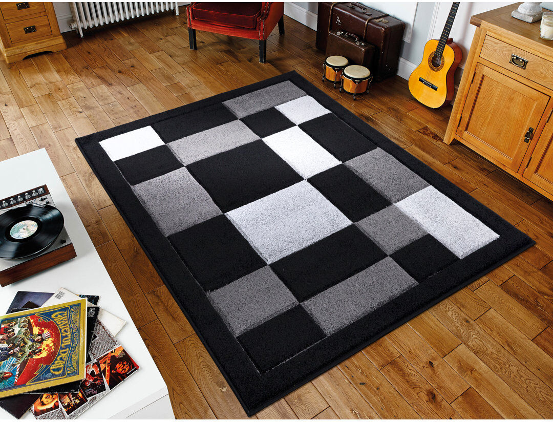 Metro Bricker Geometric Area Rug Rectangle 120 x 170cm