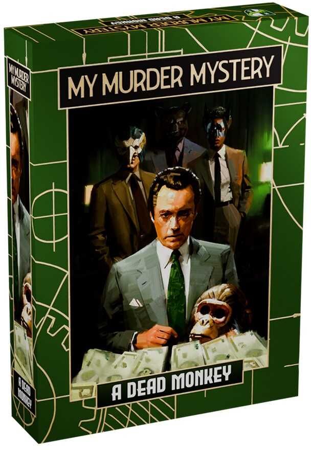 My Murder Mystery: A Dead Monkey - Compact Competitive Investigation Game from Horrible Guild