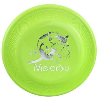 The Handy Homestead Durable Interactive Dog Training Flying Disc Perfect For Outdoor Fun & Puppy Training green 23.5cm