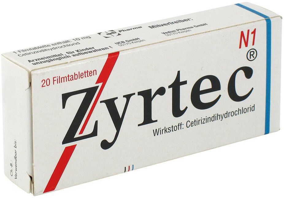 Zyrtec 10mg 20stk