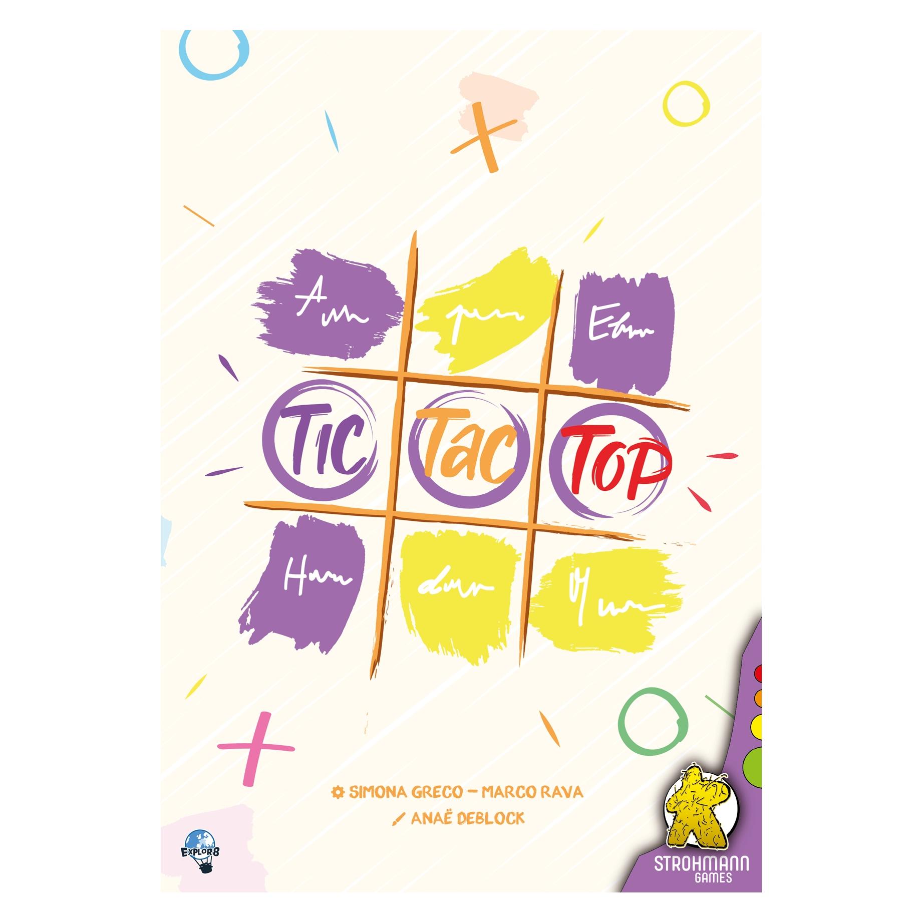 Strohmann Games Tic Tac Top (Deutsch, 3 - 7 Spieler) (STR25013)