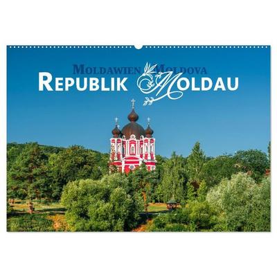 Republik Moldawien - Das südosteuropäische Kleinod (Wandkalender 2027 DIN A2 quer), CALVENDO Monatskalender