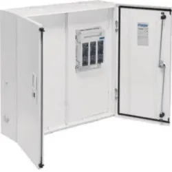 Hager FP53W2M Wandlerschrank, uniN, IP54, SKII, 800 x 800 x 218 mm, Bad Reichenh., TN-S System