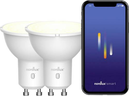 Nordlux 2070041000 Glühlampe EEK F (A - G) GU10 4.8W app-gesteuert, dimmbar 2St.