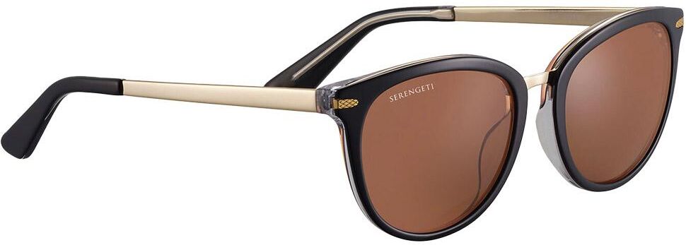 Serengeti  - Jodie Shiny Black Light Gold Drivers - Lunettes de soleil