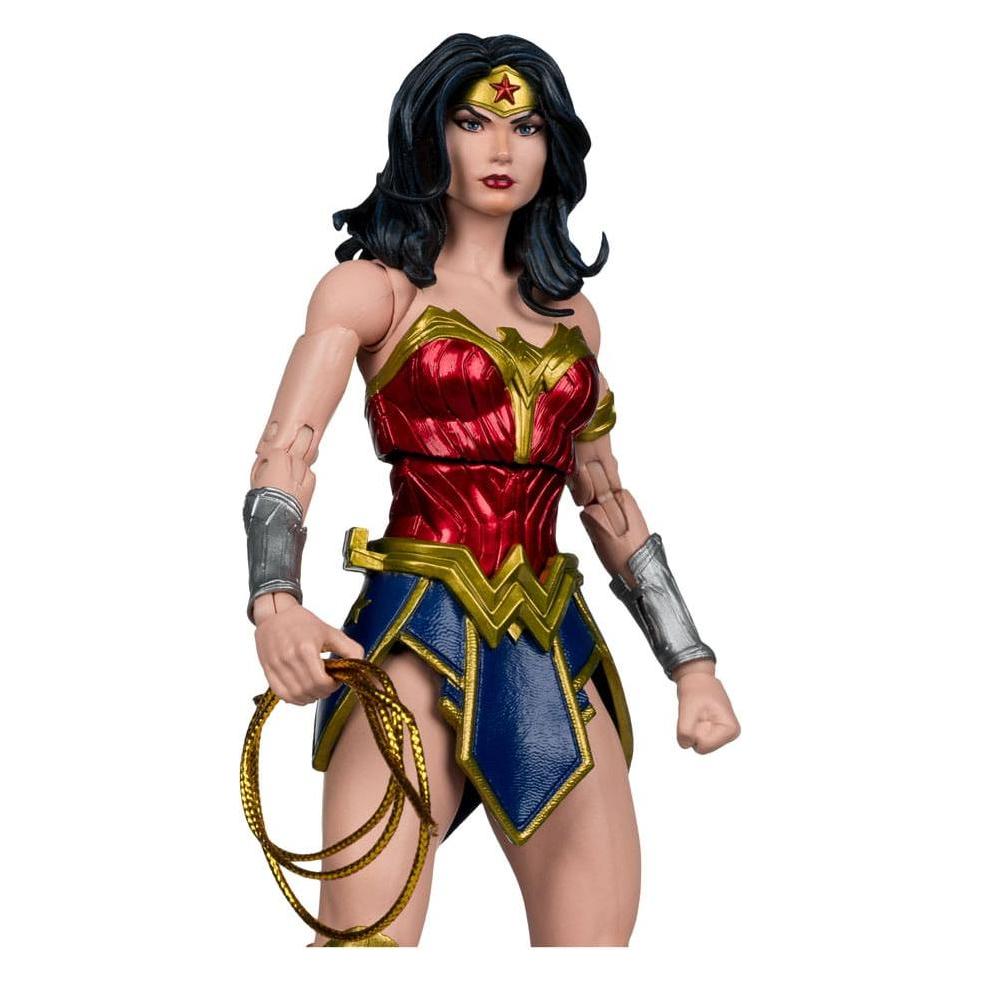 McFarlane DC Justice League Monsterverse DC Multiverse pack de 2 figurines Wonder Woman Vs. Atomic Blast Godzi (62450441)