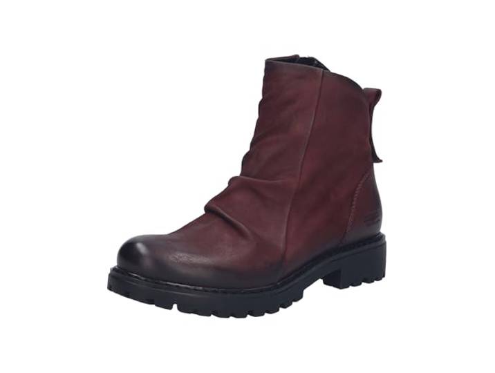 Josef Seibel Damen Klassische Stiefeletten Melinda.33,Weite G (Normal),Wechselfußbett,halbstiefel,Kurzstiefel,Bordeaux,42 EU