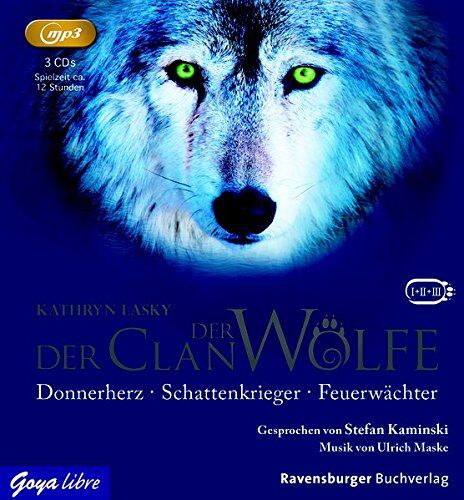 Kathryn Lasky - Der Clan der Wölfe [1-3]: Donnerherz, Schattenkrieger, Feuerwächter - Preis vom 09.10.2026 07:28:09 h