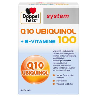 Doppelherz Q10 Ubiquinol 100 system Kapseln 60 St