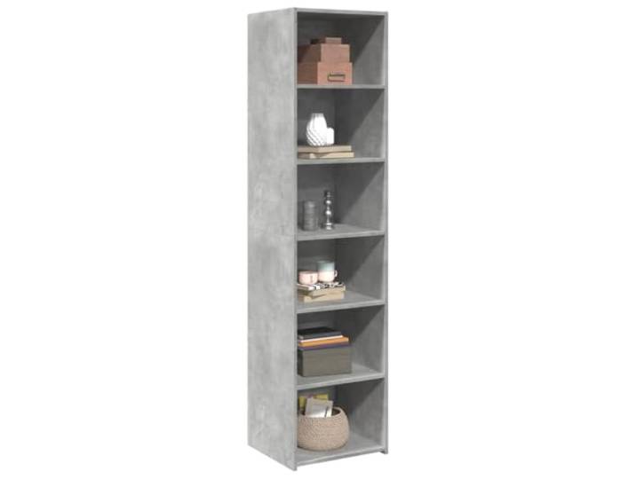 KTHLBRH Anrichte grau Zement 45 x 41 x 185 cm Holz mehrschichtig Robust und stabil, großer Stauraum, pflegeleichte Oberfläche, minimalistisches Design