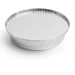Aluminium Lebensmittelverpackungen 1000ml Rund mit Deckel 100un