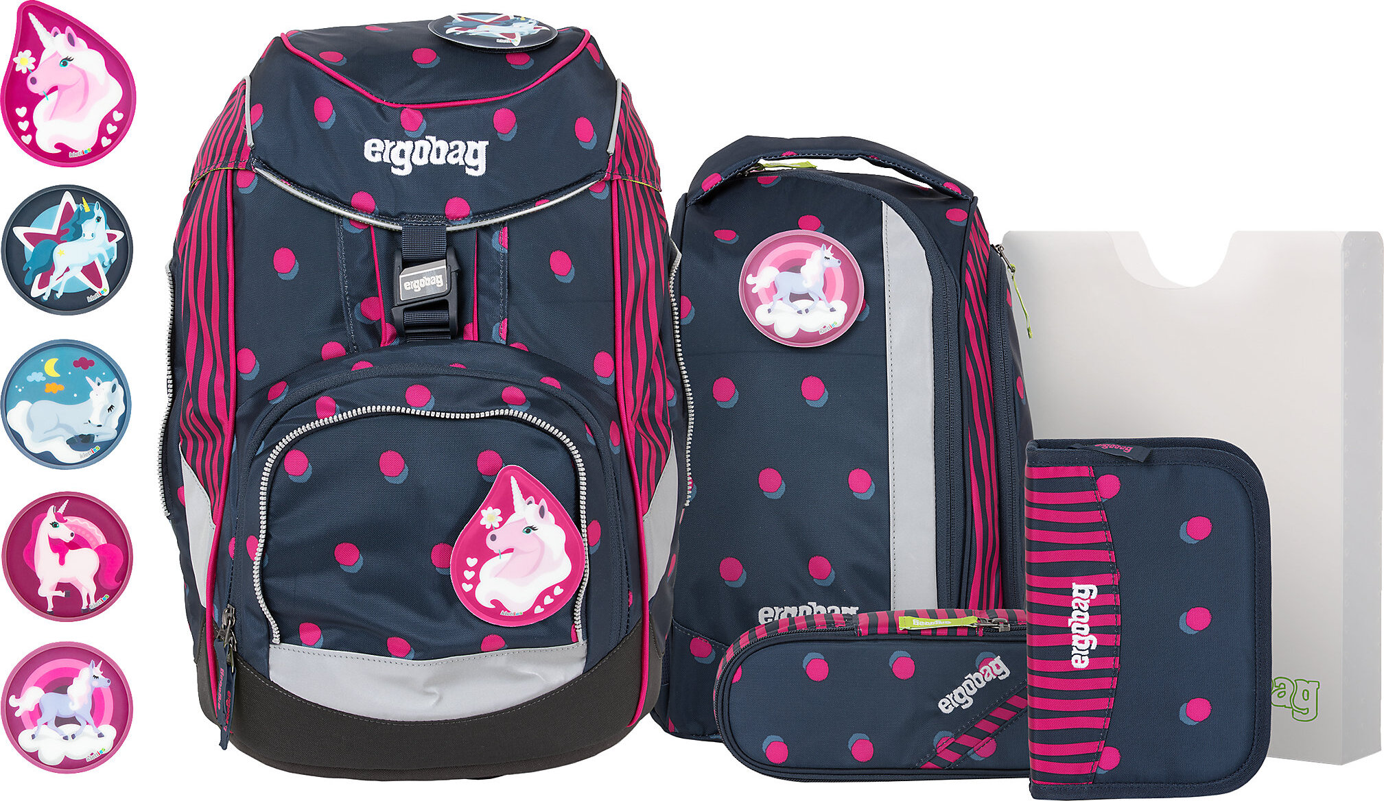 Ergobag Pack Schulrucksack Set (6-tlg.) Schubi DuBär