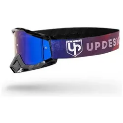 UP Design, Motorradhelm Zubehör, Mirror Blue Lens