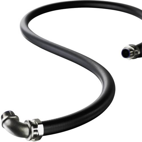 HellermannTyton 166-31901 LTS12 Stahlschutzschlauch Schwarz 10mm Meterware